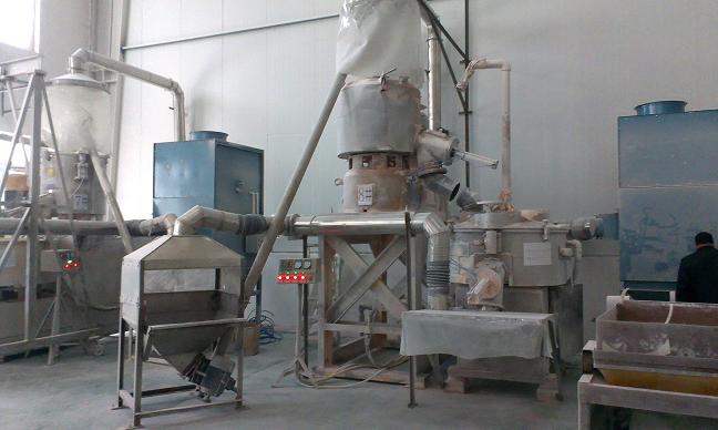 河北雄縣PVC混料機(jī)、擠出機(jī)除塵系統(tǒng)除塵器已交付使用